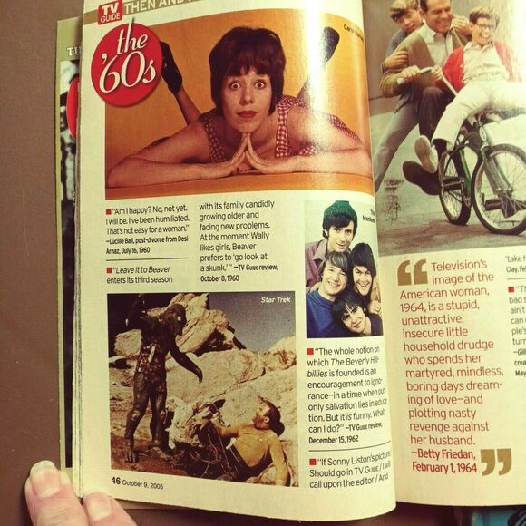 TV Guide Reba McEntire as Lucy Cover 2005 Last Issue Collectible Small Size VTG - Picture 5 of 9